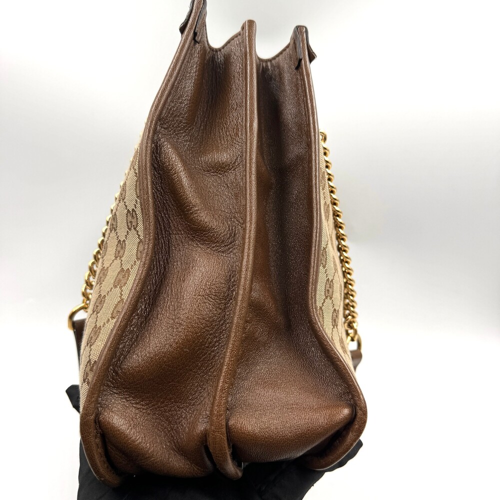 Pre-Owned Gucci Beige/Brown Gg Canvas #236167G14B - Picture 3 of 15